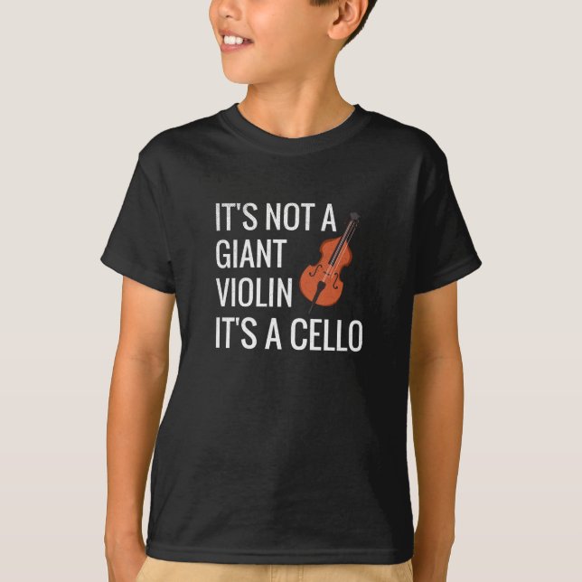 Cello Player-presentationer| Cello Orchestra Celli T Shirt (Framsida)
