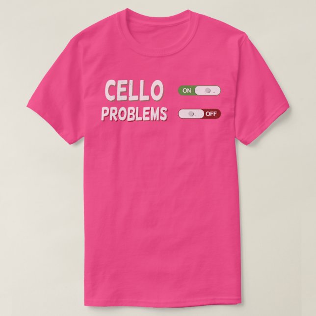 Cello Player Violoncello Cellist Gift T Shirt (Design framsida)