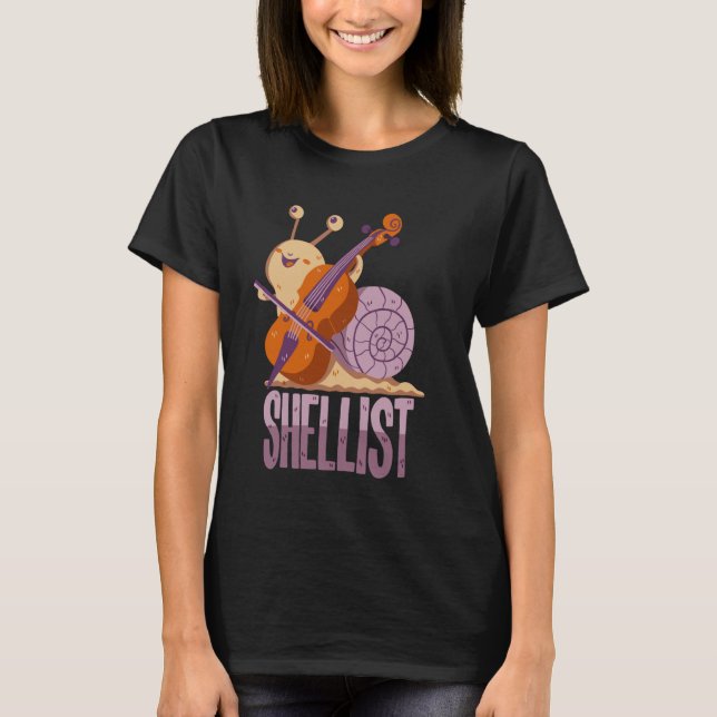 Cello Pun T Shirt (Framsida)