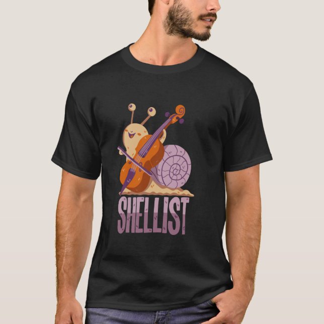 Cello Pun T Shirt (Framsida)
