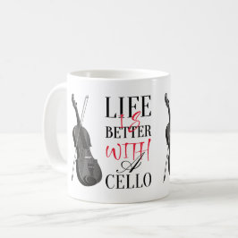 Cello Quotes Mugg