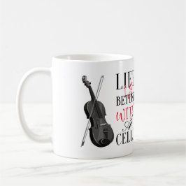 Cello Quotes Mugg