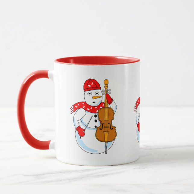 Cello Snögubbe Mugg (Vänster)