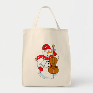 Cello Snögubbe Tygkasse