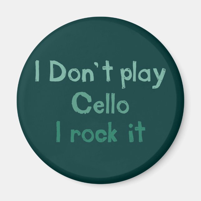 Cello Sten IT Magnet (Framsidan)