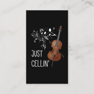 Cello String Instrument Cellist Humor violoncello Visitkort