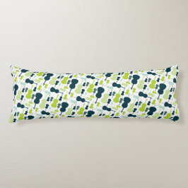 Cello String Instrument Music Orchestra Blue Grönt Kroppskudde