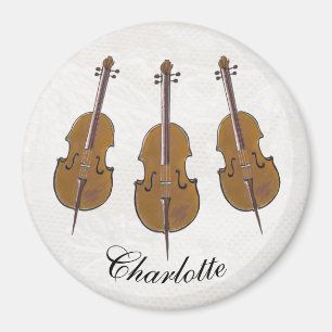 Cello trio personlig magnet