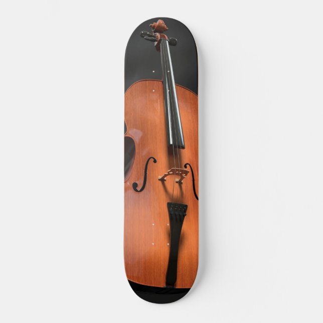 Cello, Violoncello, Strings image. Mini Skateboard Bräda 18,5 Cm (Framsida)