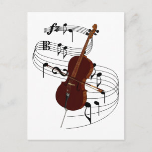 Cello Vykort