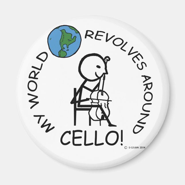 Cello - World Revolves Around Magnet (Framsidan)