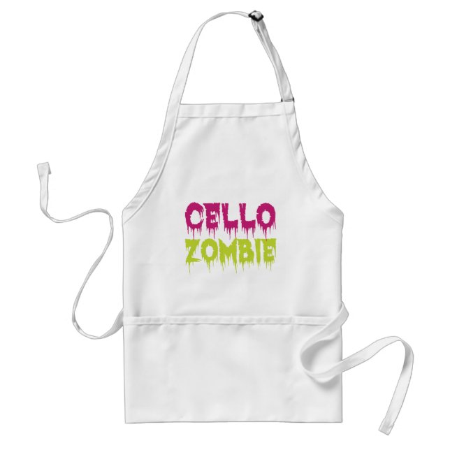 Cello Zombie Förkläde (Framsidan)