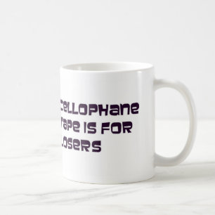 Cellofan Tape är för förlorare Kaffemugg