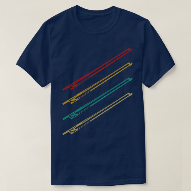 Cellos armbågsretro cello t shirt (Design framsida)