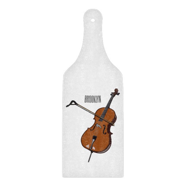 Cellos tecknad illustration (Framsidan)