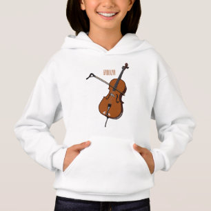 Cellos tecknad illustration t shirt