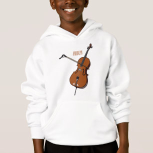 Cellos tecknad illustration t shirt