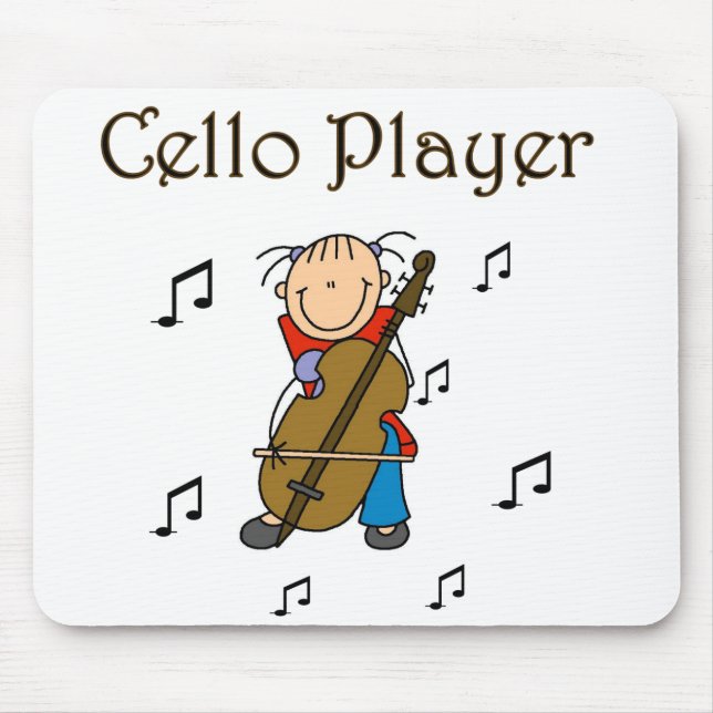 Cellospelare Musmatta (Framsidan)