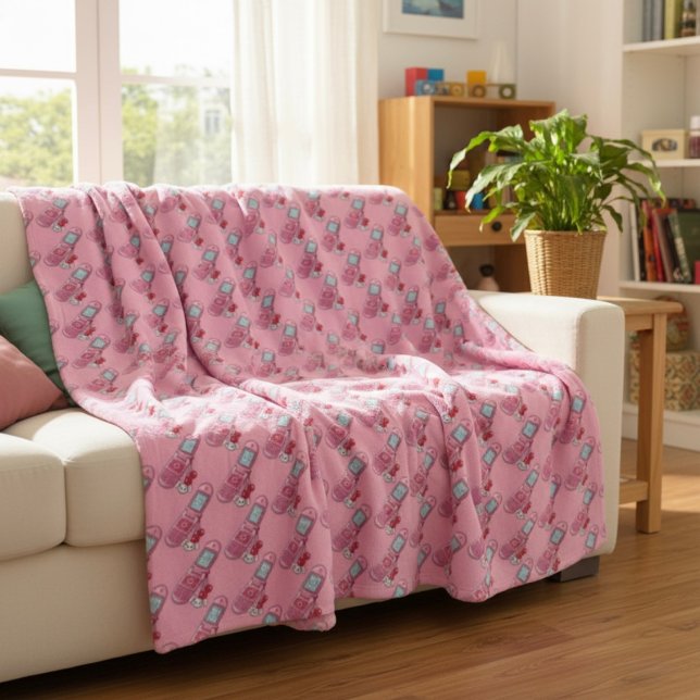 Cellphone Fleecefilt (Skapare uppladdad)