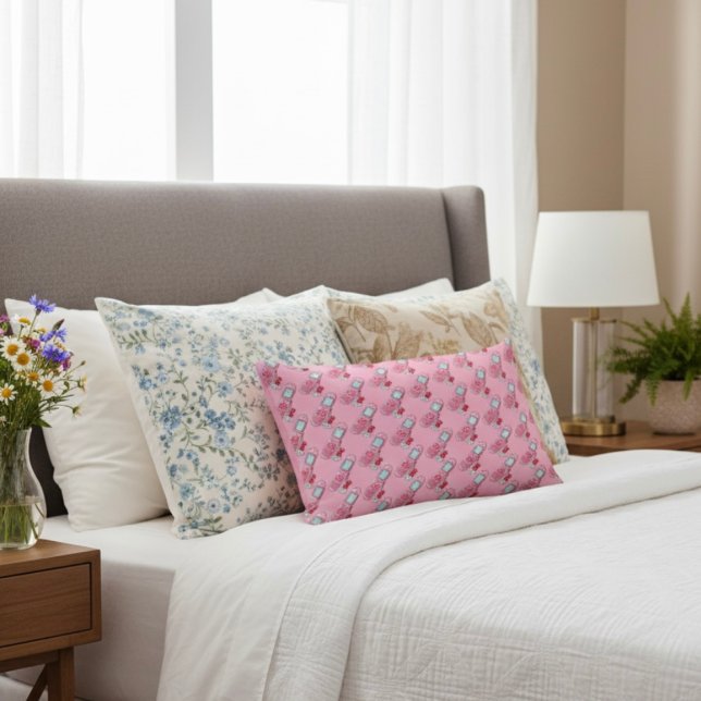 Cellphone Lumbarkudde (Skapare uppladdad)