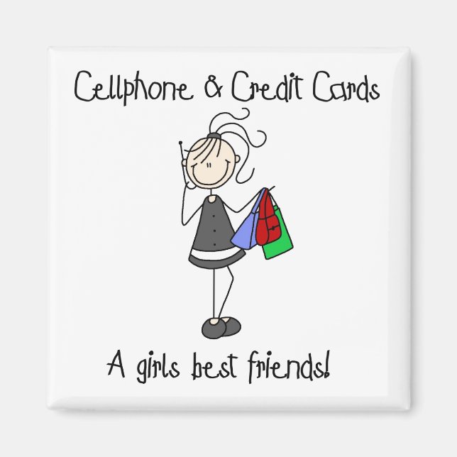 Cellphone- och Kredit-kort, magnet (Framsidan)