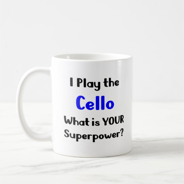 cellspel kaffemugg (Vänster)