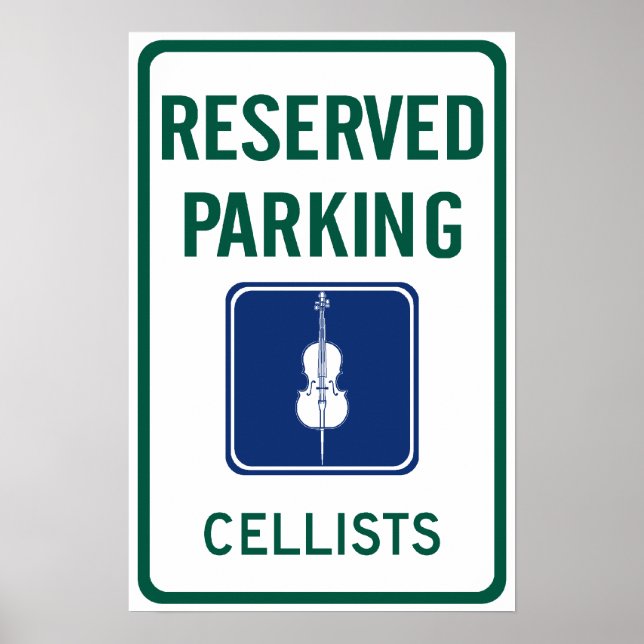 Cellsts Parking Poster (Framsidan)