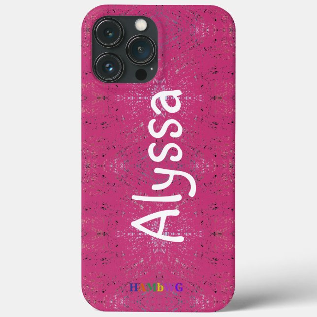 Celltelefonärenden - valfritt Färg - HAMbyWG (Baksida)