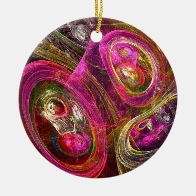 Celluar Julgransprydnad Keramik (Framsidan)