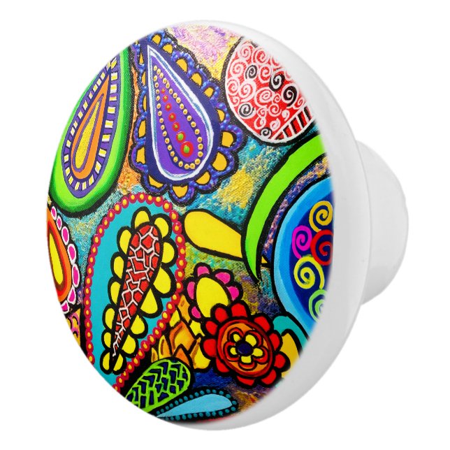 Cellular Art Ceramic Knob Knopp (Höger)