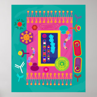 Cellulär biologi poster