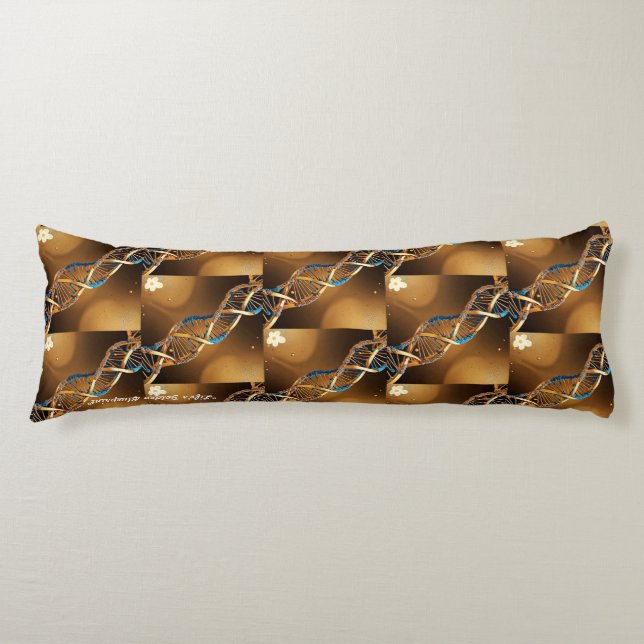 "Cellulär duk" Kroppskudde (Framsidan)