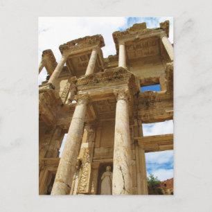 Celsius Bibliotek, berömd Roman byggnad - Ephesus Vykort