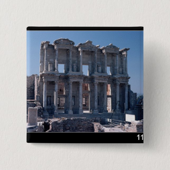 Celsus bibliotek som byggas i ANNONS 135 Knapp (Framsida)