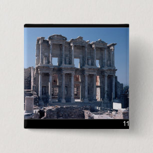 Celsus bibliotek som byggas i ANNONS 135 Knapp