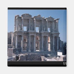 Celsus bibliotek som byggas i ANNONS 135 Magnet