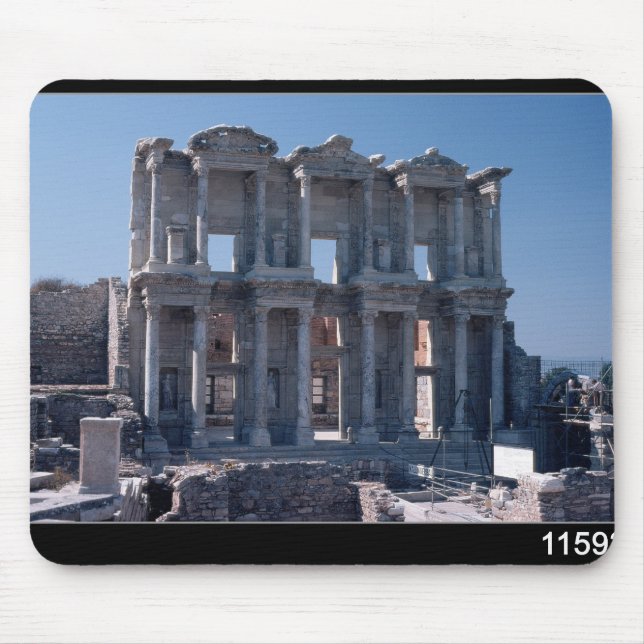 Celsus bibliotek som byggas i ANNONS 135 Musmatta (Framsidan)