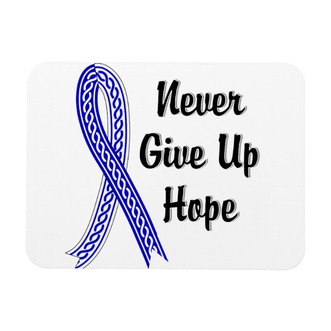 Celtic Aldrig Ge Up Hope ALS Magnet (Horisontell)