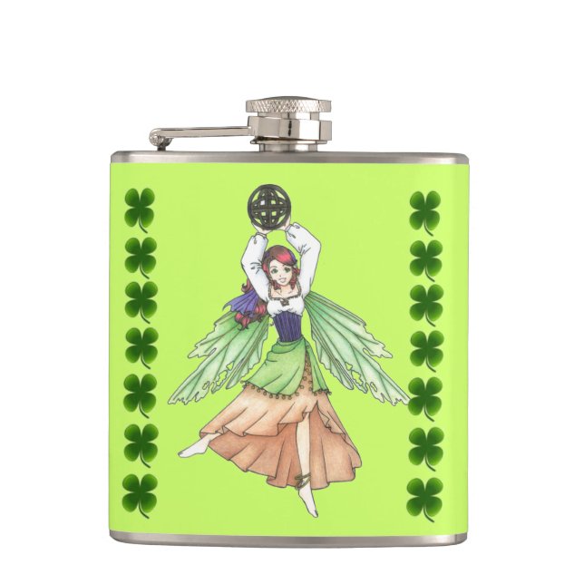 Celtic Älva Flask Fickplunta (Framsidan)