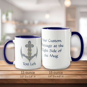 Celtic Anchor 1 Mugg