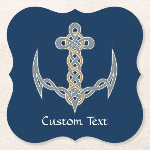 Celtic Anchor 1 Underlägg Papper
