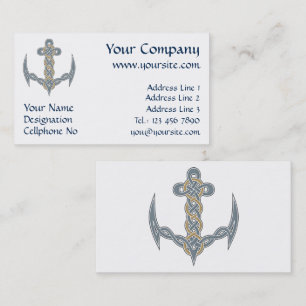 Celtic Anchor 1 Visitkort