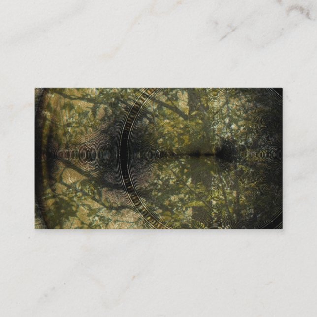 Celtic andliga örterastrologivisitkortar visitkort (Framsida)