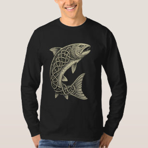 Celtic Angler Spirit u2013 Viking Fishing Mytholog T Shirt