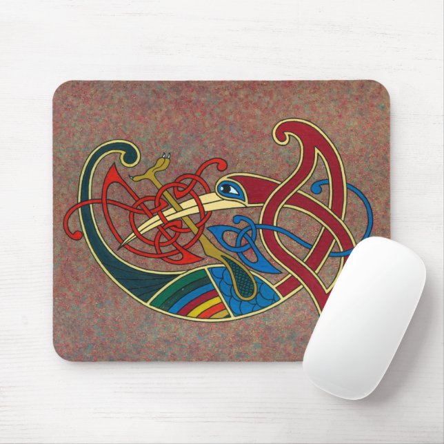 Celtic Art Design Mousepad Musmatta (Med mus)