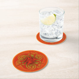 Celtic Art & Design Paper Coasters Underlägg Papper Rund