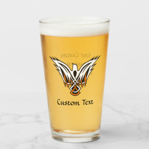 Celtic Bird Glass Glaskopp