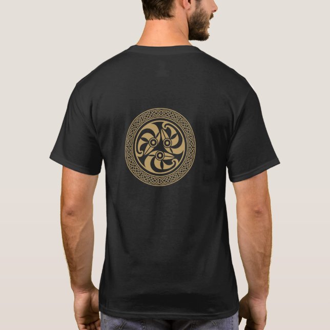 Celtic Bird Head T-shirt (Baksida)