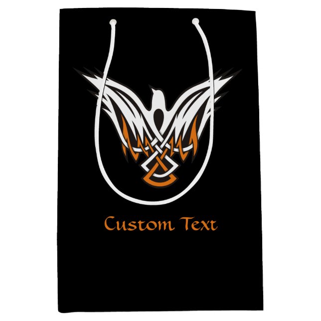 Celtic Bird Medium Gift Bag (Framsidan)