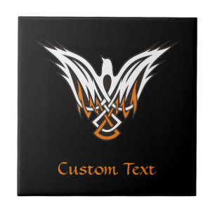Celtic Bird Panel Kakelplatta